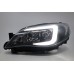 Subaru Impreza GR / GV ( V10 ) 08-14 Black Projector Headlamp w Light Bar Subaru Impreza GR / GV ( V10 ) 08-14 Black Projector Headlamp w Light Bar